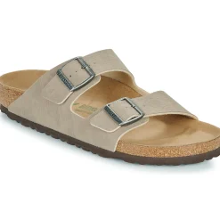 BIRKENSTOCK - Arizona SYN DesDust GrTaupe/Brown VEG