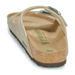 BIRKENSTOCK - Arizona SYN DesDust GrTaupe/Brown VEG