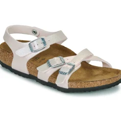 BIRKENSTOCK - Kumba Kids Saffiano Iridescent LightRose
