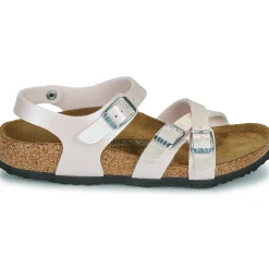 BIRKENSTOCK - Kumba Kids Saffiano Iridescent LightRose