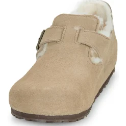 BIRKENSTOCK - London Shearling LEVE Taupe