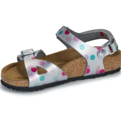 BIRKENSTOCK - Rio AS Kids BF Elec. Metallic SilverDots