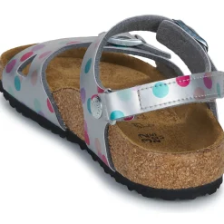 BIRKENSTOCK - Rio AS Kids BF Elec. Metallic SilverDots