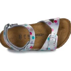 BIRKENSTOCK - Rio AS Kids BF Elec. Metallic SilverDots