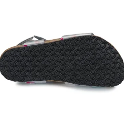 BIRKENSTOCK - Rio AS Kids BF Elec. Metallic SilverDots