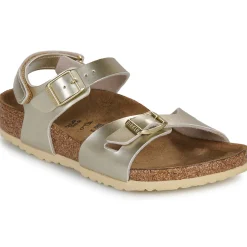 BIRKENSTOCK - Rio AS Kids BF Electric Metallic Gold