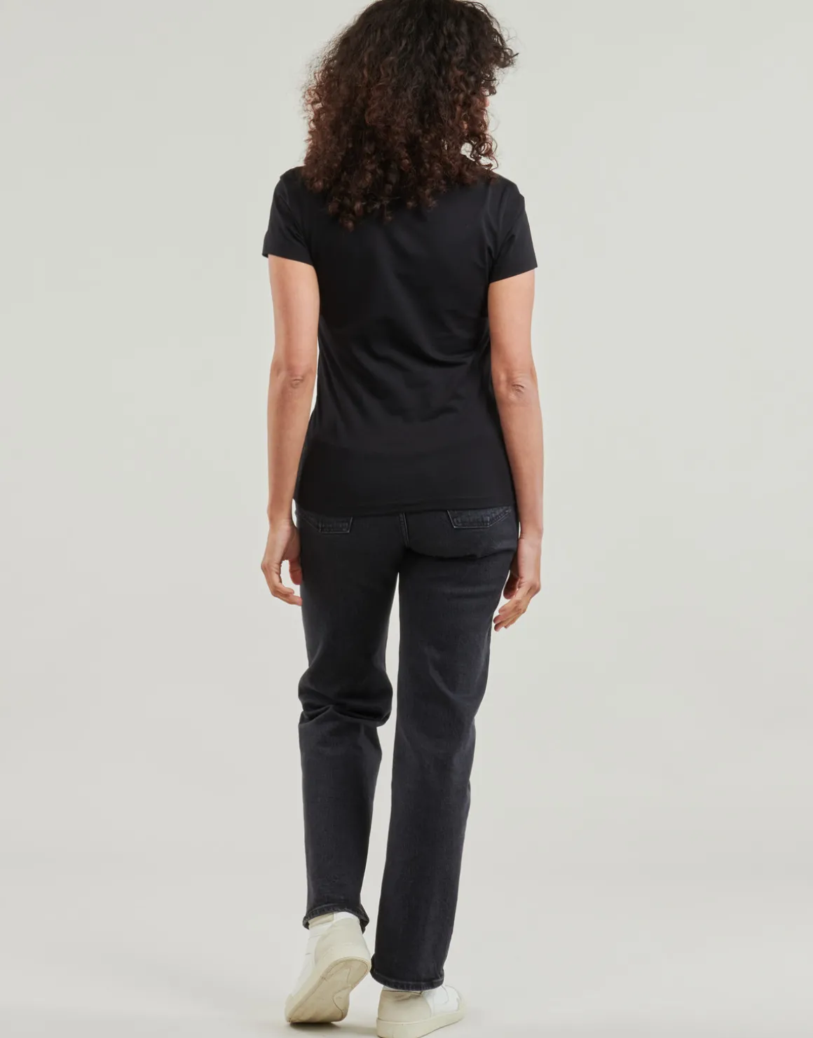 Calvin Klein Jeans - CK EMBROIDERY STRETCH V-NECK