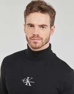 Calvin Klein Jeans - FREEFIT ROLL NECK LS