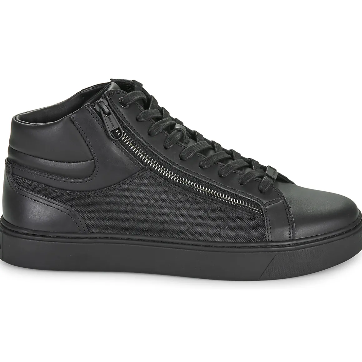 Calvin Klein Jeans - HIGH TOP LACE UP W/ZIP MONO