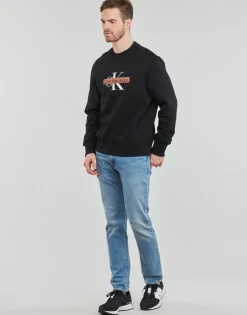 Calvin Klein Jeans - MONOLOGO STENCIL CREW NECK