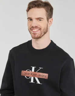 Calvin Klein Jeans - MONOLOGO STENCIL CREW NECK