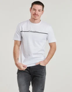 Calvin Klein Jeans - SPLIT LINE LOGO T-SHIRT