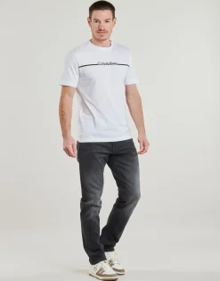 Calvin Klein Jeans - SPLIT LINE LOGO T-SHIRT