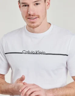 Calvin Klein Jeans - SPLIT LINE LOGO T-SHIRT