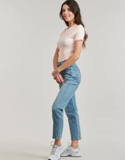 Calvin Klein Jeans - WOVEN LABEL RIB FITTED TEE