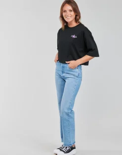 Converse - CHUCK INSPIRED HYBRID FLOWER OVERSIZED CROPPED TEE