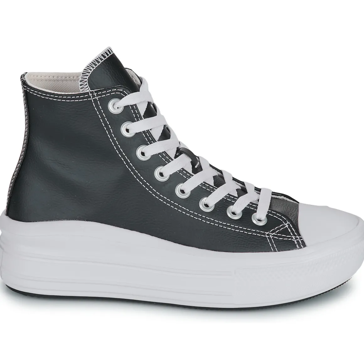 Converse - CHUCK TAYLOR ALL STAR MOVE PLATFORM LEATHER