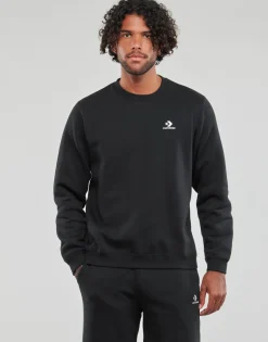 Converse - GO-TO EMBROIDERED STAR CHEVRON FLEECE CREW SWEATSHIRT