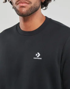 Converse - GO-TO EMBROIDERED STAR CHEVRON FLEECE CREW SWEATSHIRT