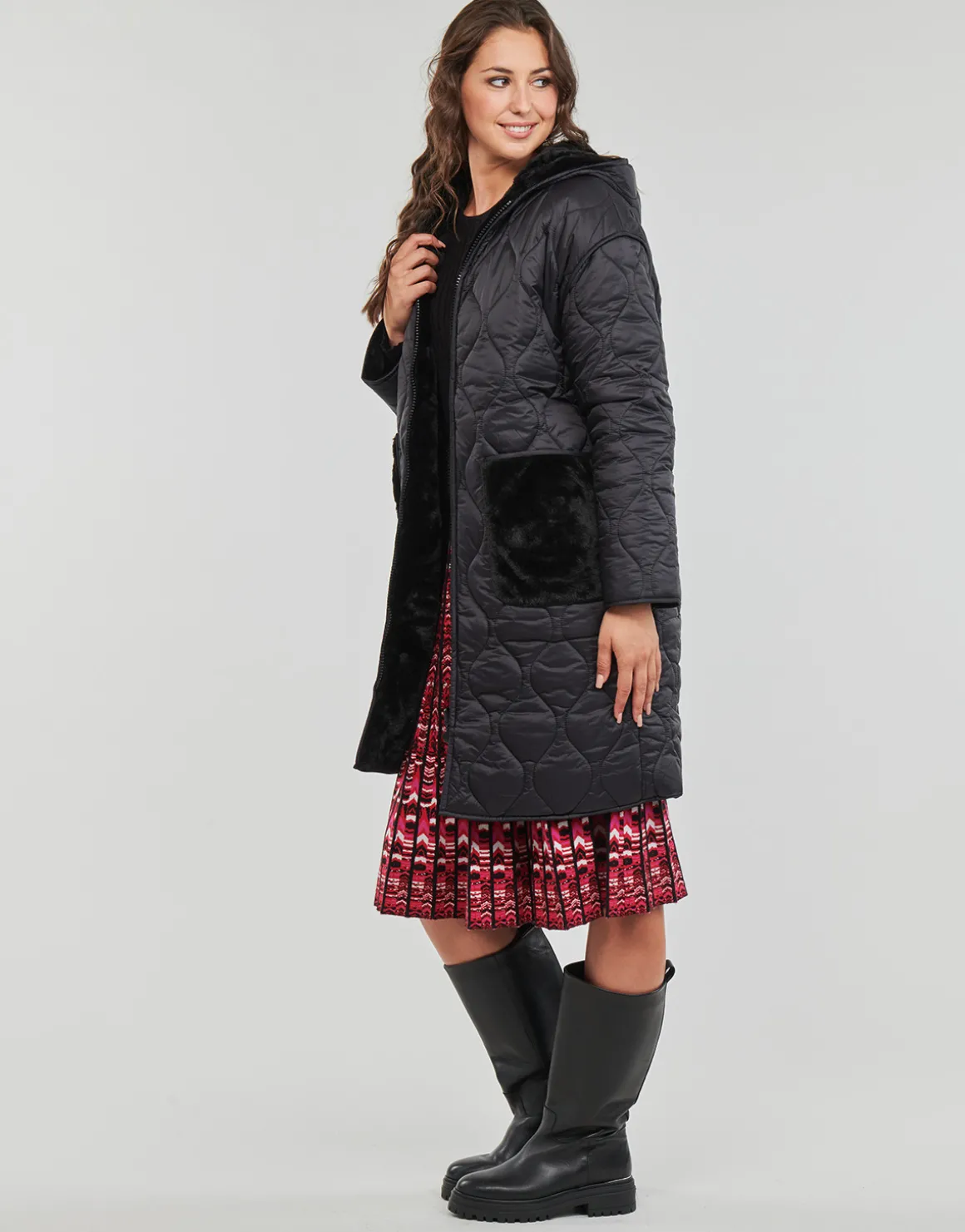 Derhy - FAUSTINE PARKA REVERSIBLE