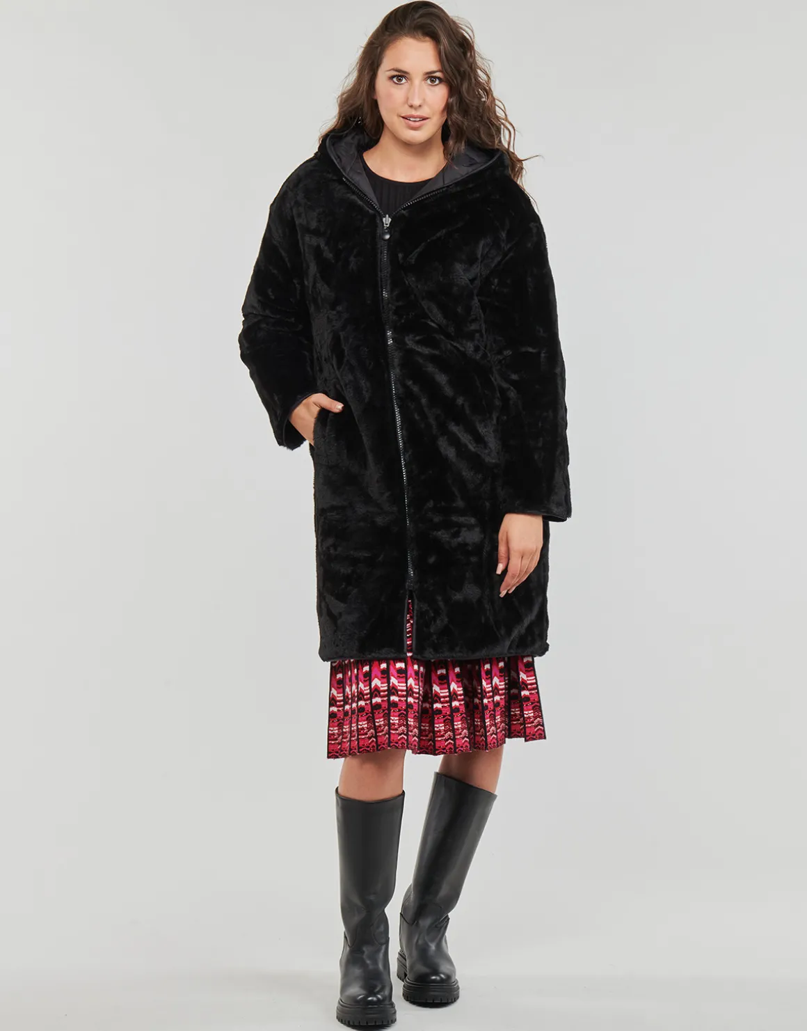 Derhy - FAUSTINE PARKA REVERSIBLE