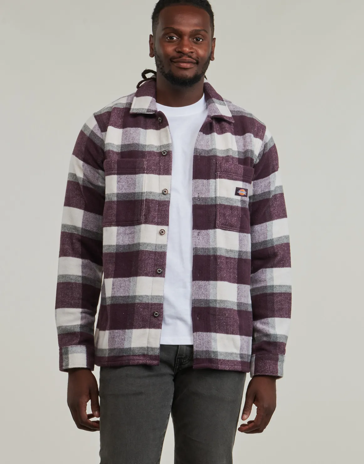 Dickies - PLAID COALING LS SHIRT