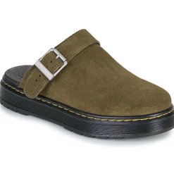 Dr. Martens - Brookline Mule DMs Olive Bronx Suede