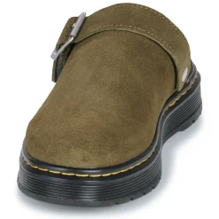 Dr. Martens - Brookline Mule DMs Olive Bronx Suede