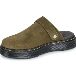 Dr. Martens - Brookline Mule DMs Olive Bronx Suede