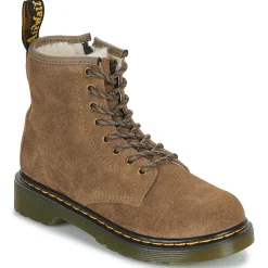 Dr. Martens - Serena J Dark Khaki Bronx Suede