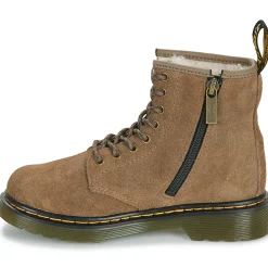 Dr. Martens - Serena J Dark Khaki Bronx Suede