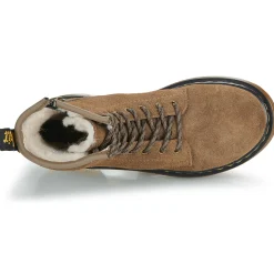 Dr. Martens - Serena J Dark Khaki Bronx Suede