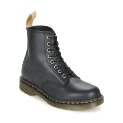 Dr. Martens - VEGAN 1460 BLACK FELIX RUB OFF