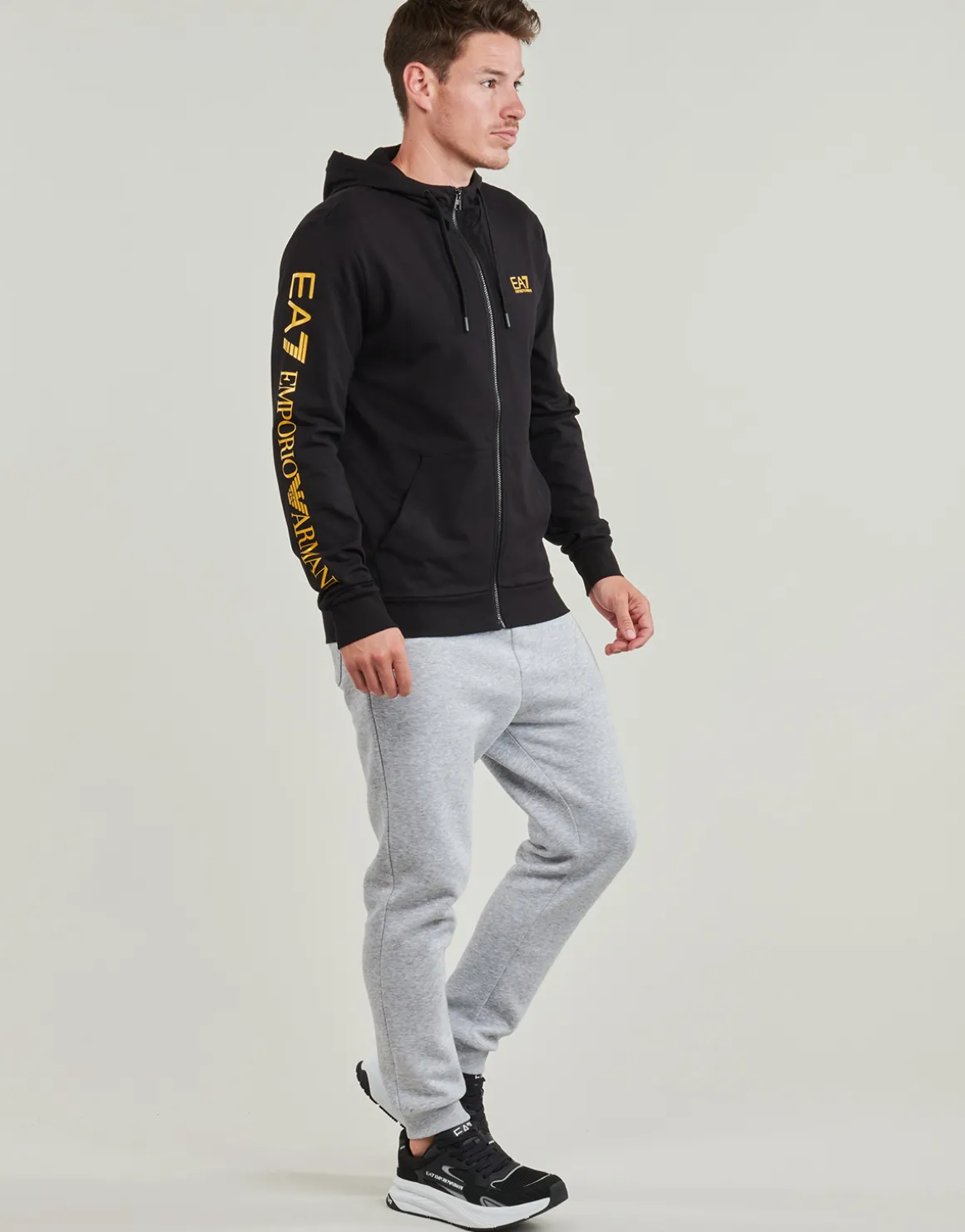 Emporio Armani EA7 - TRAIN LOGO SERIES FZ HOODIE