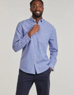 Gant - REG CLASSIC POPLIN STRIPE SHIRT