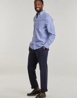 Gant - REG CLASSIC POPLIN STRIPE SHIRT