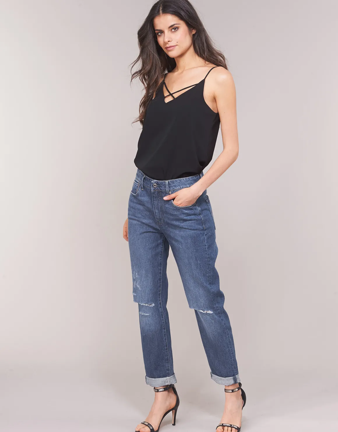 G-Star Raw - 3302 SADDLE MID BOYFRIEND