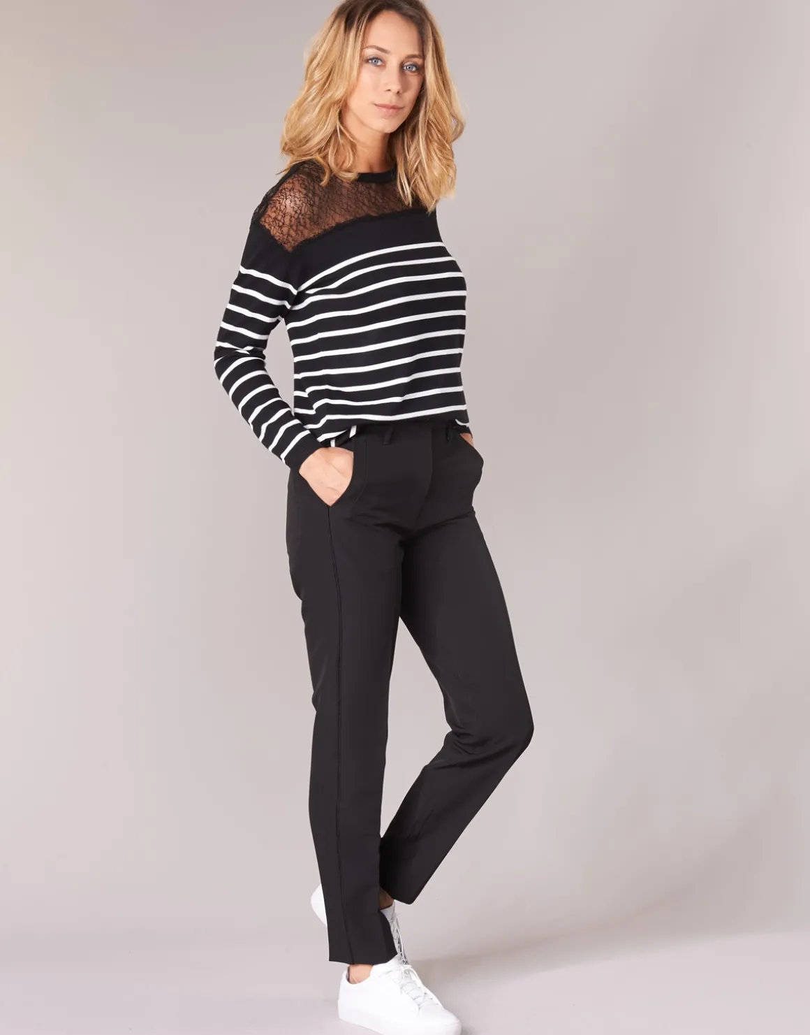 G-Star Raw - BRONSON HIGH SKINNY PIPING CHINO