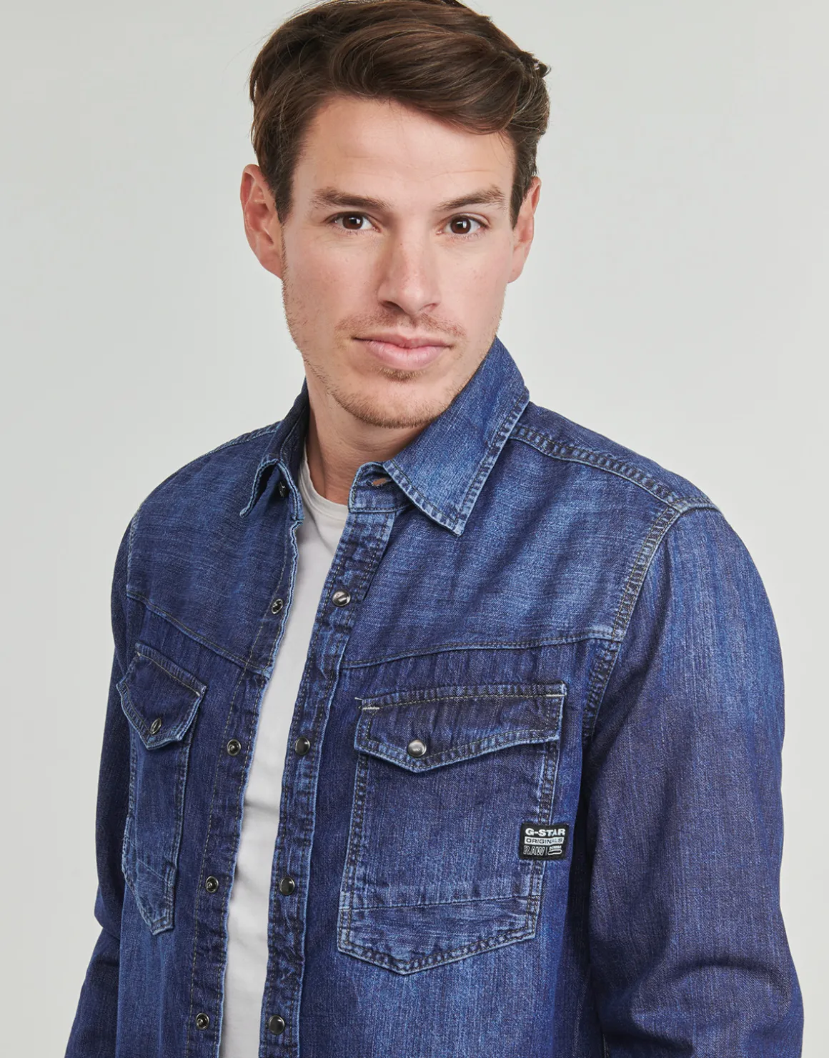 G-Star Raw - DAKOTA SLIM SHIRT LS