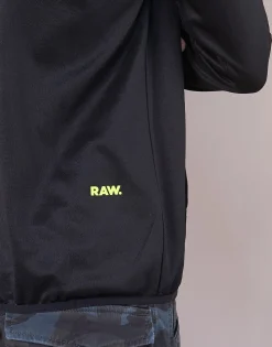G-Star Raw - STRETT SLIM HOODED ZIP THRU SW L/S
