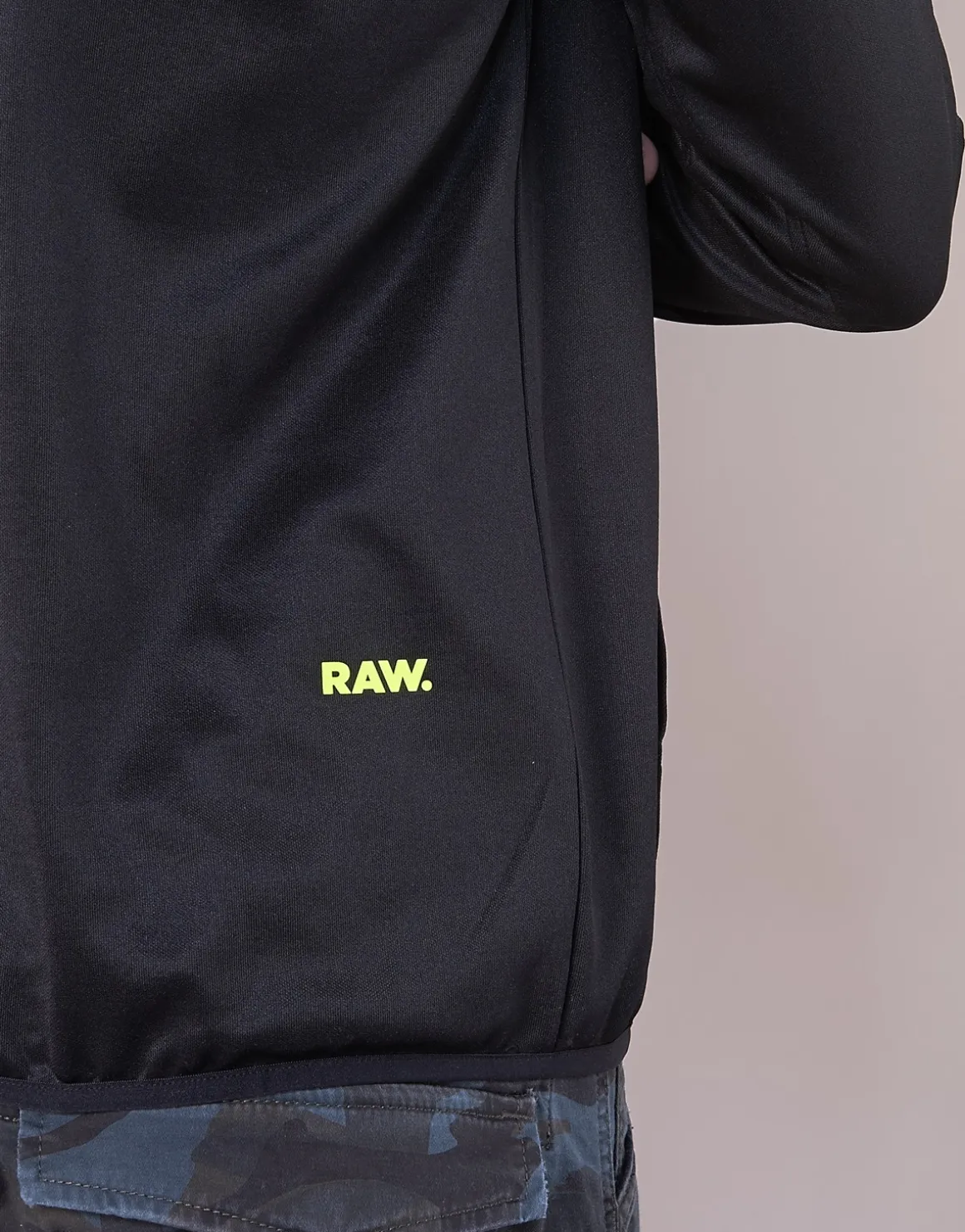 G-Star Raw - STRETT SLIM HOODED ZIP THRU SW L/S