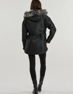 Guess - ELLY LOGO JACQUARD PARKA