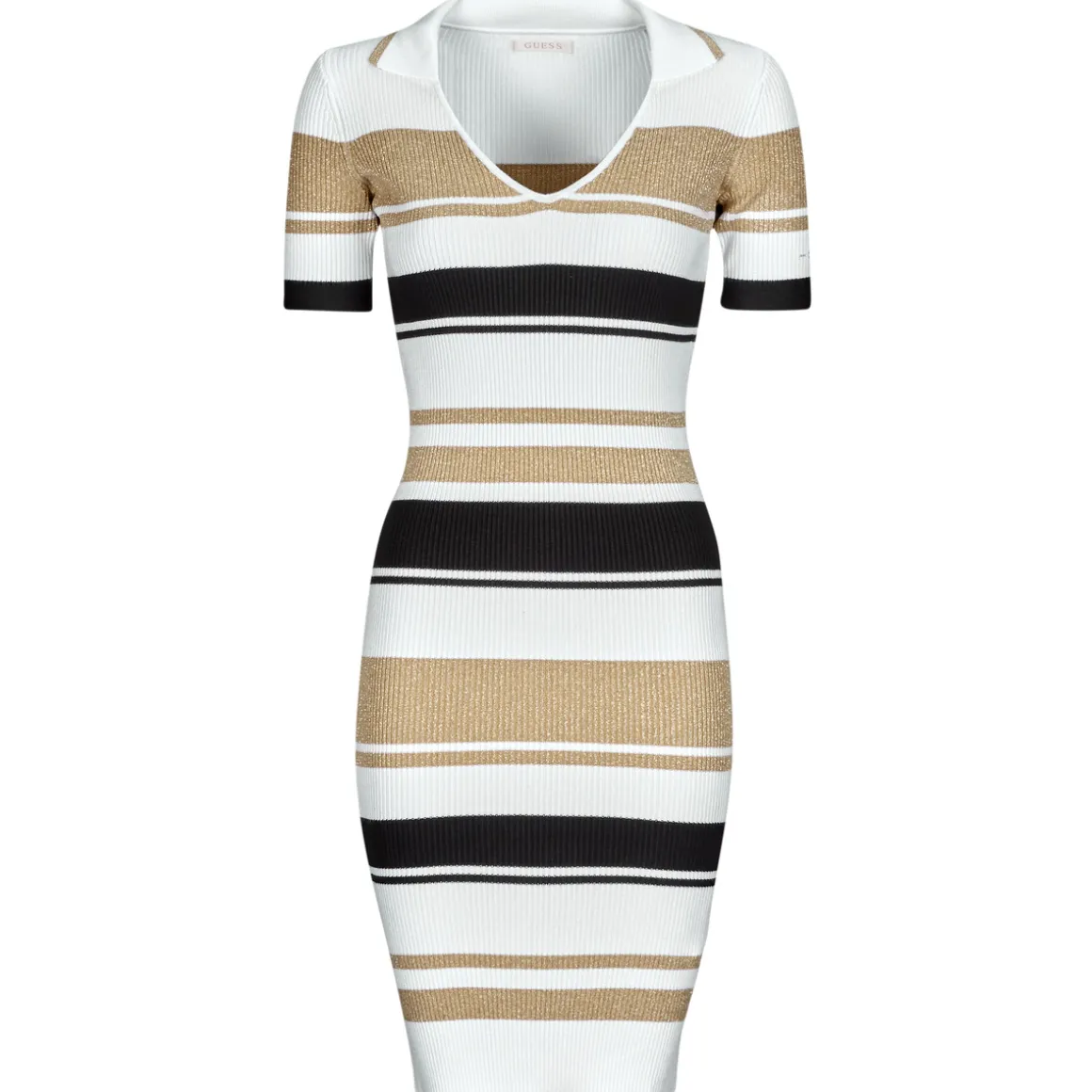Guess - EVIE STRIPED POLO DRESS