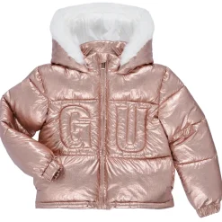 Guess - HOODED PADDED LS PUFFER W/ZIP