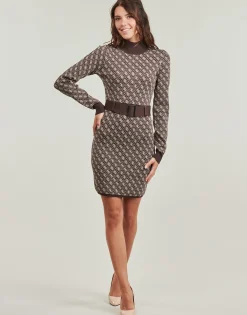 Guess - LISE 4G LS BELTED DRESS SWTR