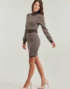 Guess - LISE 4G LS BELTED DRESS SWTR