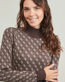 Guess - LISE 4G LS BELTED DRESS SWTR