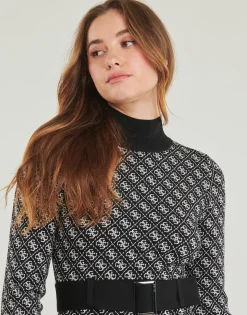 Guess - LISE 4G LS BELTED DRESS SWTR