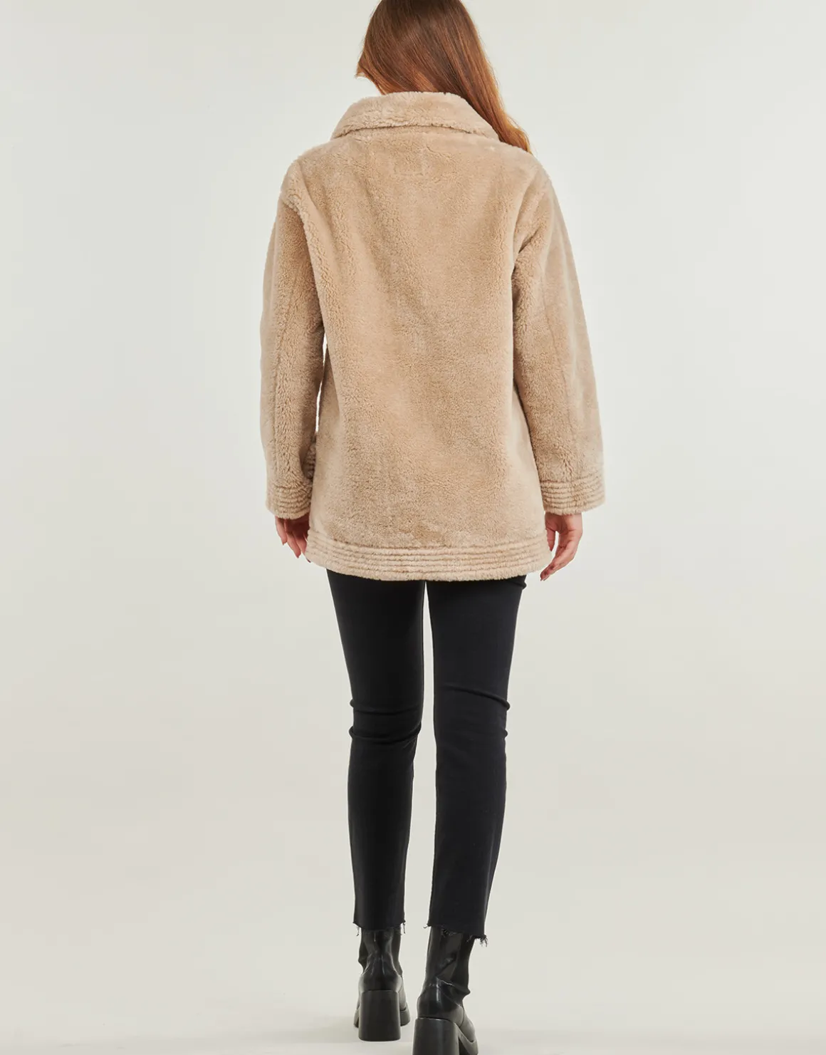 Guess - LS ELISABETTA SHEARLING COAT