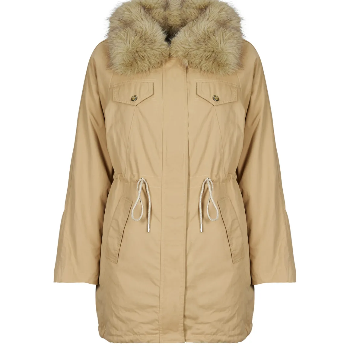 Guess - LUCIE PARKA FAUX FUR